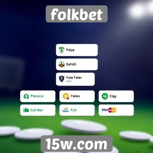 Comparação de métodos de pagamento disponíveis no folkbet